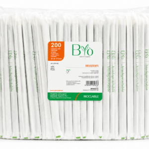 CANNUCCE BIO/ECO NERE IMBUSTATE dm6 200mm - 200 PZ