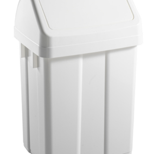 PATTUMIERA MAX LT.12 C/COP.BASC.BIANCO
