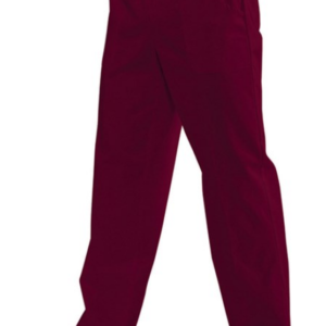 PANTALONE CON ELASTICO BORDEAUX- ISACCO