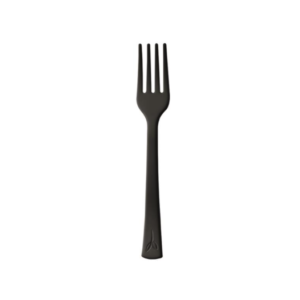 FORCHETTINA FINGERFOOD CPLA NERA 10cm