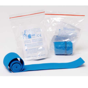 LACCIO EMOSTATICO PIATTO IN NITRILE (LATEX FREE)
