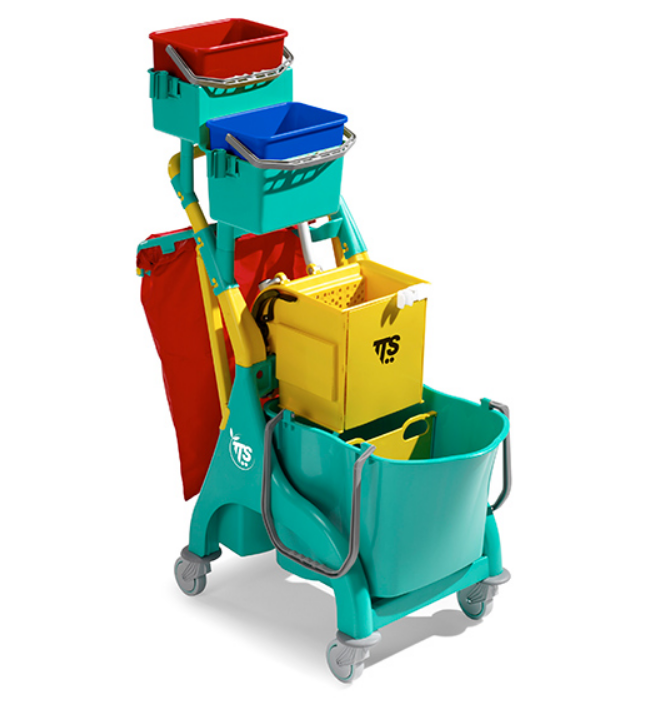 CARRELLO NICK PLUS 60 LT.28 C/STRIZZATORE