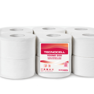 CARTA IGIENICA MINI JUMBO TEKNO 200