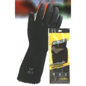 GUANTI LATTICE ANTIACIDO NEOFLEX NERO