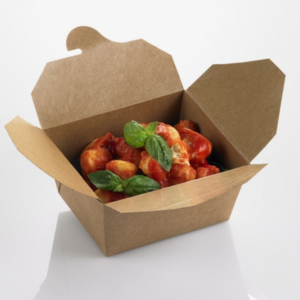 CONTENITORI DA ASPORTO SCATOLA CHIUSA 2500 ML 21x16x9 - 40 PZ