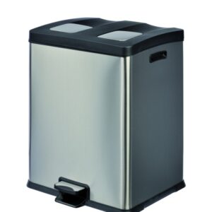 PATTUMIERA DOPPIA INOX