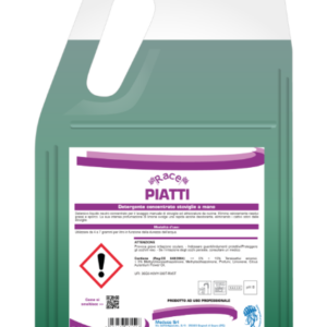 RACE PIATTI - Detergente concentrato stoviglie a mano Lt. 5