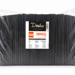CANNUCCE BIO/ECO NERE dm6 210mm - 1000 PZ