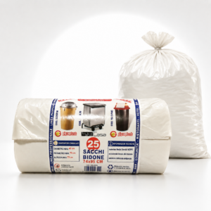 SACCO RIFIUTI 74X95 BIANCO - 25 PZ